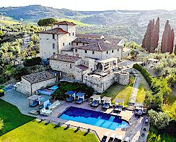 Villa Vitigliano luxury vacation villa in Tuscany